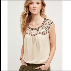 Akemi + Kin Mirabelle Embroidered Boho top